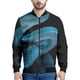 thumbnail image 4 of Chaqueta con cremallera y estampado de serpiente de terror colorido para hombre, sudadera con estampado 3D, chaquetas de bombardero para niños, chaquetas de calle para primavera y otoño, abrigos de ma, 4 of 5