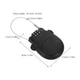 thumbnail image 2 of unbranded 2Ud Cerradura Combinada Con Cable De Para Mochilas Y Equipaje En Viajes, 2 of 8