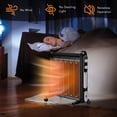thumbnail image 4 of Costway Chauffe-eau Portatif 1500W avec Thermostat Réglable, 4 of 10
