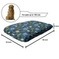 thumbnail image 2 of Underwater Pet Bed, Deep Sea Animals Jellyfish Anemone Fish Seahorse Shell Aquatic Ocean Cartoon, Resistant Pad for Dogs and Cats Cushion with Removable Cover, 24" x 39", Multicolor, by Ambesonne, 2 of 4