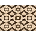 thumbnail image 1 of Ahgly Company Indoor Rectangle Patterned Golden Blonde Gold Area Rugs, 3' x 5', 1 of 6