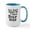 White/Blue Inside, variant on CafePress - You Dont Scare Me I Have Four Sons Mugs - 15 oz Ceramic Large White Novelty Mug