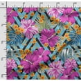 thumbnail image 2 of Soimoi Patchwork Print,Cotton Cambric, Quilting Fabric Sold by The Yard 42 Inch Wide, Medium Weight Cotton Fabric, SewingSupplies, Fuschia Pink, 2 of 4