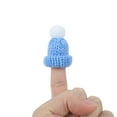 thumbnail image 6 of HNMKIU Mini Knitted Beret Hat for DIY Craft Projects and Doll Toy Accessories 20PCS Blue,One Size, 6 of 7