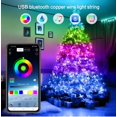 thumbnail image 1 of Tira Led De 5m RGB-USB Con Bluetooth Impermeable- Control Por Aplicación-Para Decoración Navideña., 1 of 4