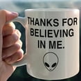 thumbnail image 3 of 1pc, Funny Alien Mug, Space Mug, Grunge Mug, Tumblr Mug, Mug Gift For Her, Gift For Friend, Cute Alien Mug With Alien Graphic Quote Mug, Funny Gift, Tea Cup, 11oz Ceramic Coffee Mug Double-sided, 3 of 8