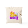 thumbnail image 2 of CafePress - Big Sister Duckling Tote Bag - Unisex Canvas Tote Bag, Beige, 1-Piece, 2 of 8