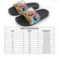 thumbnail image 2 of Bob's Burgers Shower Shoes for Women & Men, Non Slip Slippers Sandals Pool Slides Lightweight Beach Shoes for Home Garden Bathroom, 2 of 8