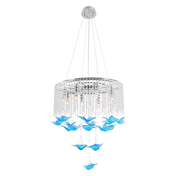 Modern Crystal Chandelier, Crystal Modern Chandelier, Ceiling Mount Light Fixture