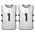thumbnail image 3 of Tignapoo 6-Pack Adult Reversible Team Vests with Numbers 1-6 - Comfortable and Breathable for Sports Activities - Available in Various Colors and Sizes, 3 of 6