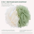 thumbnail image 3 of Lufa de ducha EcoTools EcoTools, 2 en 1, color verde, 6 unidades, 3 of 9