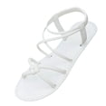 thumbnail image 2 of DIVVce Crisscross Strap Elastic Ankle Sandals For Women Open Toe Comfortable Casual Summer Footwear, 2 of 8