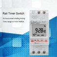 thumbnail image 3 of Timer Switch Screen Display Smart Digital Analog Time Backlight DIN Rail 85‑265VAC 30A, 3 of 4
