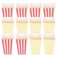 thumbnail image 2 of 12 piezas de cestas para palomitas de maíz, cubos para palomitas de maíz, caja para papas fritas, caja para palomitas de maíz, suministros para una noche de cine, 2 of 5