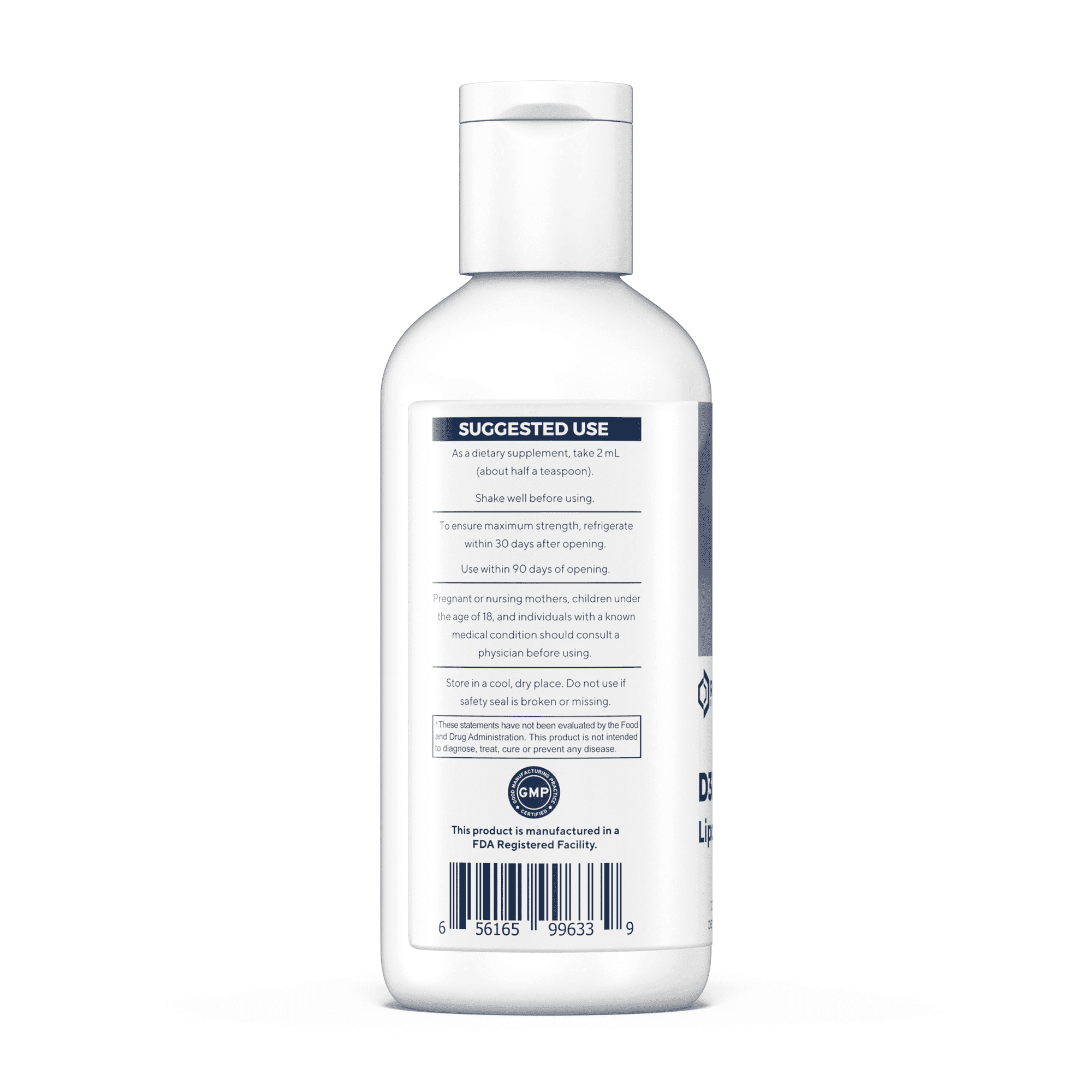 RENUE by SCIENCE Vitamin D3 K2 Gel | High Strength Liposomal D3 K2 Supplement | 120ml Vitamin D K2 Gel - 2500IU Vitamin D3 & 200mcg Vitamin K2 per Serving | Non-GMO & Allergen Free | Made in the USA