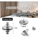 thumbnail image 3 of 10pcs Curtain Magnets Closure, Curtain Weights Magnets With Back Tack, Prevent Lights From Leaking Button, 3 of 5