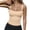 Khaki, variant on Breezora Women's Summer Going Out Tank Tops Buckle Neck Sleeveless Ribbed Loose Fit Streetwear Festival Outfits