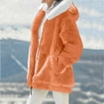 thumbnail image 6 of Wiyuqeen Sherpa Fleece Jackets for Women Full Zip Oversized Plush Winter Coats Solid Long Sleeve Warm Outerwear with Pockets, 6 of 10