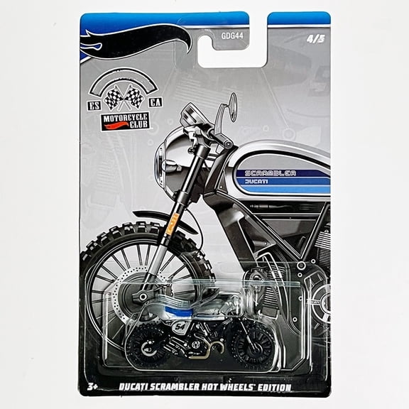 HW Motorcycle Club #4 Ducati Scrambler HW Edition GDG44