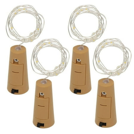 

Chueow Wine Bottle Cork Shaped String Light 20 LED Night Fairy Light Lamp Kitchen Supplies