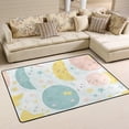 thumbnail image 2 of SKYSONIC Cute Space Moon Lightweight Carpet Mats Area Soft Rugs Floor Mat Rug Decoration for Kids Room Living Room Bedroom 72 x 48 inches, 2 of 6