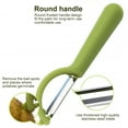 thumbnail image 2 of Baohd Stainless Steel Vegetable Peeler Potato Carrot Fruit Scraper Kitchen Gadget Peeling Tool, Army Green, 2 of 9