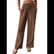 thumbnail image 3 of Pantalones Palazzo de para Mujer, Elegantes, de Verano, de Pierna , Holgados, Estilo Bohemio, de , para Playa, con Bolsillos. Café Marrón M, 3 of 10