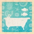 thumbnail image 1 of Pacific Bath I by Studio Mousseau, Framed Wall Art, 13.25W x 13.25H, 1 of 1
