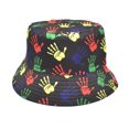 thumbnail image 1 of Sombrero de cubo de pescado del mundo submarino, gorra de protección solar para mujer, sombrero de hombre, sombreros de pescador de pescado del mundo submarino (7 #) Sincero Electrónica, 1 of 6