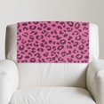 thumbnail image 5 of COEQINE Headrest Protector for Recliners, Waterproof Faux Leather Headrest Cover for Recliners, Easy to Clean Decorative Cover with Hook and Loop Fasteners, Leopard Print Pink, 5 of 7