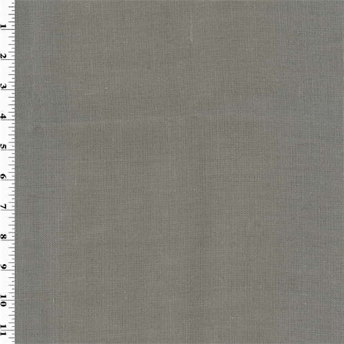 Gray Designer Dakota Linen Canvas Home Decorating Fabric, Fabric By the