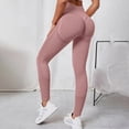 thumbnail image 6 of UngA Anti Cellulite Leggings Resistance Band High Waisted Leggings Womens Booty Butt Lifting Tummy Control Scrunch Butt Compression Workout Yoga Leggings for Women Wine,M, 6 of 6