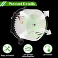 thumbnail image 4 of Conjunto de motor de soplador HVAC Unique Bargains para Hyundai Elantra 2018-2020 para Hyundai Santa Fe 2010-2018 Reemplazo del ventilador del motor de aire acondicionado No. 97113D5000/97113B8000, 4 of 7