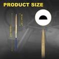 thumbnail image 2 of Uxcell 5Pcs Diamond File 4 x 160mm 120 Grit Diamond Needle Gold Files for Metal Glass Wood Stone Grinding Polishing Engraving, Half-Round, 2 of 7