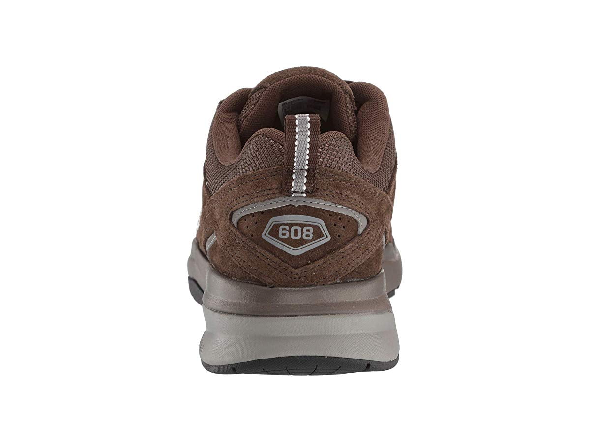 New Balance 608v5 Chocolate Brown/White 