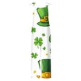 thumbnail image 5 of BiZtdJrK Back to College Sale, Women's St. Patrick's Day Cute Jumpsuits Lucky Irish Clover Graphic Rompers Casual Sleeveless Jumpers Pants Cotton Linen Overalls with Pockets Green S, 5 of 6