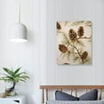 thumbnail image 2 of Fenyluxe Pine Cone Themed Canvas Wall Art Home Decoration for Bathroom, Living Room, Bedroom, Office - Perfect Gift Idea for Various Occasions and Rooms - 12x16/16x20 inches 16x20in, 2 of 5