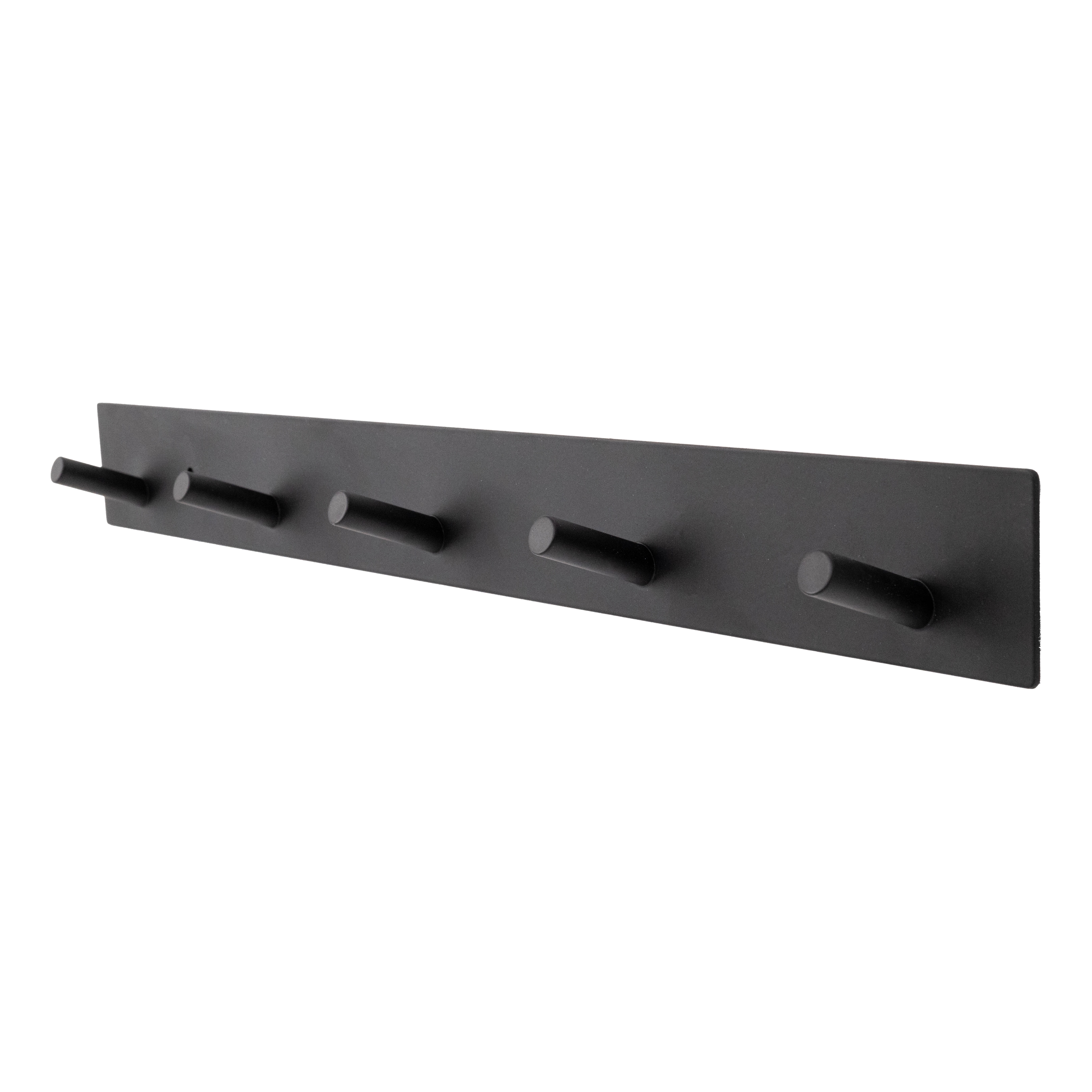 Mainstays 15.5" 5 Hook Black Metal Hookboard