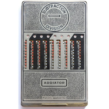 Peel-n-Stick Poster of Subtract Mechanical Calculator Add Addiator Poster 24x16 Adhesive