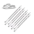 thumbnail image 4 of 10pcs Plastic Jewelry Ring Finger Measure Gauge Sizer Size Tool Measuring Ruler Accessory, 4 of 12