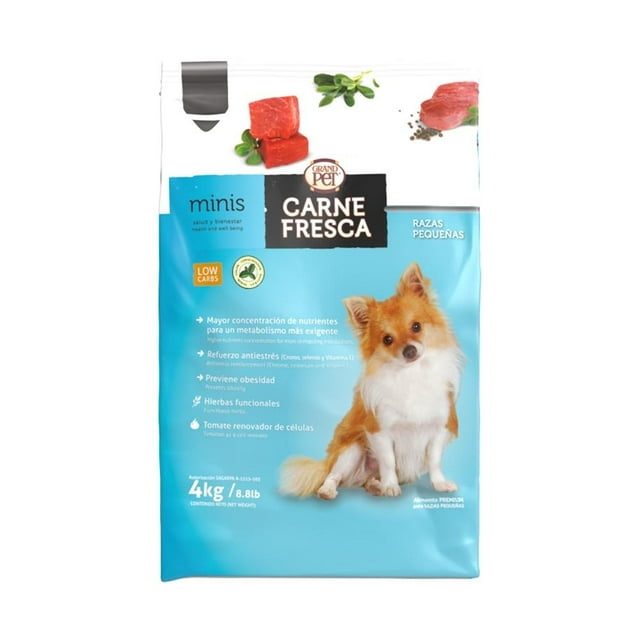 Alimento para perro Grand Pet Carne Fresca Adulto raza pequeña 4 kg