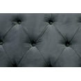 thumbnail image 4 of Glam Silver Solid Wood King Bedroom Set 3pcs FOA CM7194 Azha, 4 of 5