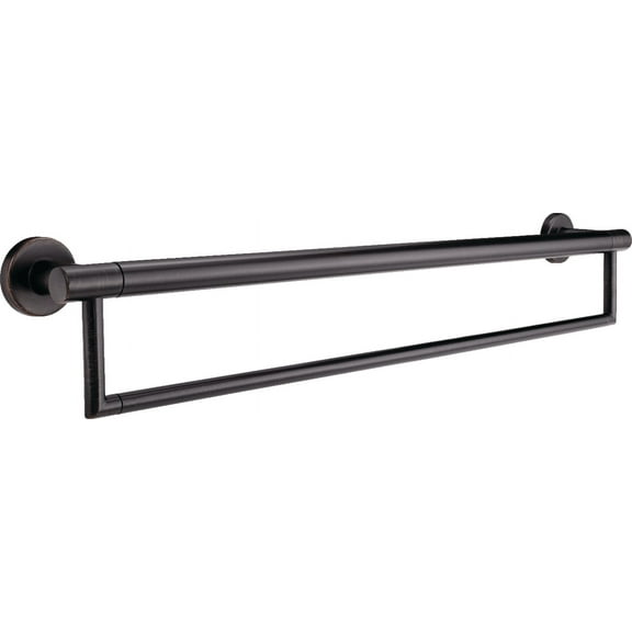 Delta Decor Assist Contemporary 4.05" Towel Bar, Stainless Steel