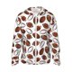 thumbnail image 1 of Fotbe Football Chaqueta con Protección Solar UPF 50+ para Hombre y Mujer, Camisa con Capucha y Bolsillos-Small, 1 of 7