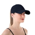 thumbnail image 4 of Helii Ponytail Hat for Women, Quick Drying Mesh Baseball Cap Sport Sun Hat, 4 of 7