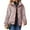 Wine, variant on Women’s Button Down Sherpa Fleece Jacket with Lapel Collar and Long Sleeves for Casual Outdoor and Daily Wear Black L