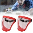 thumbnail image 1 of 2Pcs Protective Face Shield, Reusable Full Coverage Design with Anti Fog Lens and Adjustable Strap, for Industrial and Household Use, 1 of 7