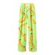 thumbnail image 3 of Pantalones largos para hombre con estampado de cintura elástica y bolsillo con cordón, pantalones largos de poliéster para hombre, 3 of 5