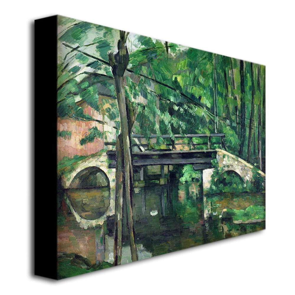 Trademark Fine Art "View of the Marseilles Bay 1878" Canvas Art by Paul Cezanne