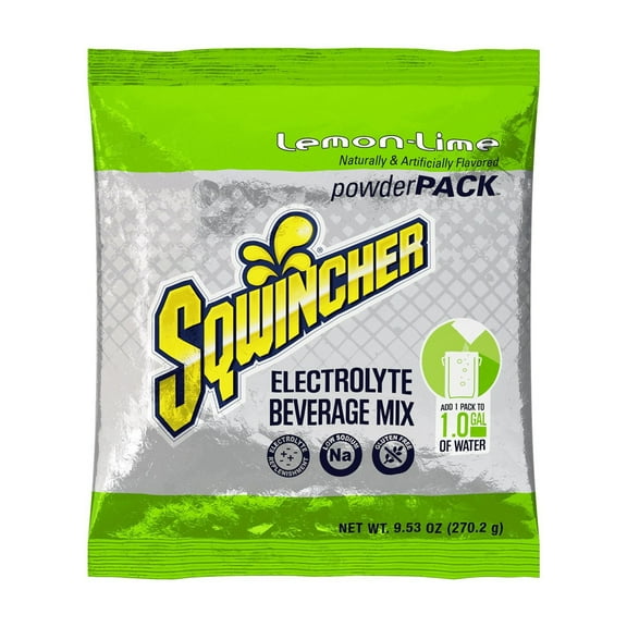 Sqwincher X383-MC600 Electrolyte Drink Mix, Box of 20